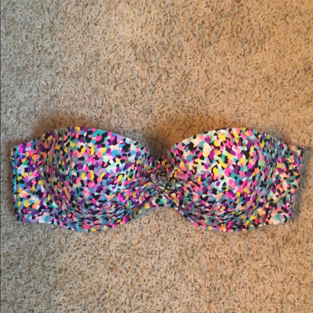 Victoria’s Secret Bandeau Bikini Top - Confetti